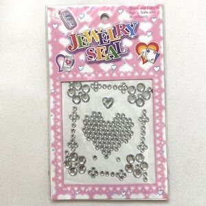 Jewelry seal rhinestone stickers